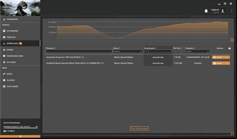 Modding Skyrim Special Edition with Vortex .